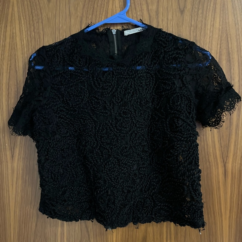 Short sleeve blouse type of shirt- Zara